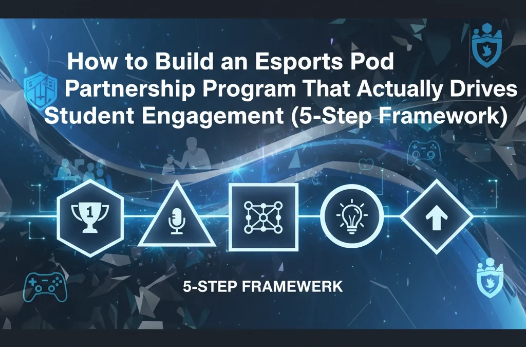 How to Build an Esports Pod Partnership Program That Actually Drives Student Engagement (5-Step Framework)