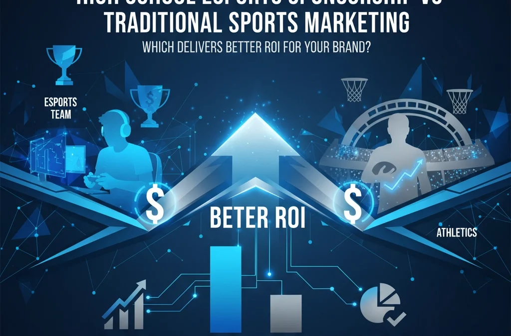 High School Esports Sponsorship vs Traditional Sports Marketing: Which Delivers Better ROI for Your Brand?