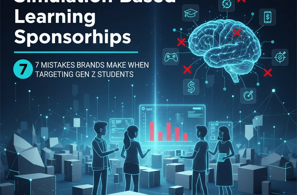 Simulation-Based Learning Sponsorships: 7 Mistakes Brands Make When Targeting Gen Z Students