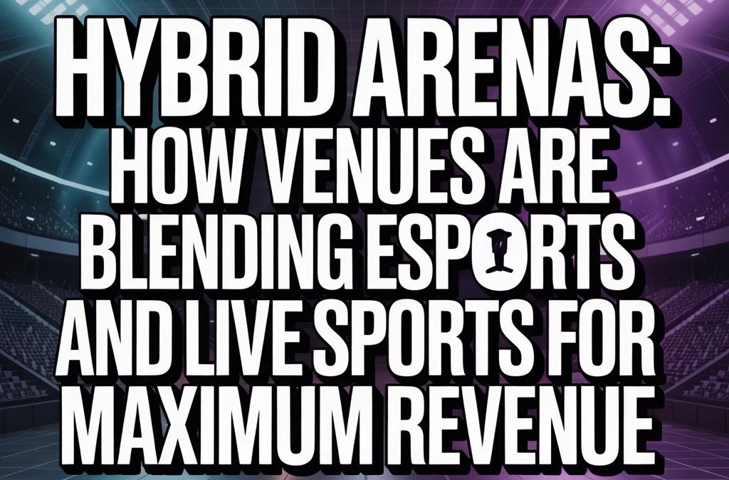 Hybrid Arenas: How Venues are Blending Esports and Live Sports for Maximum Revenue