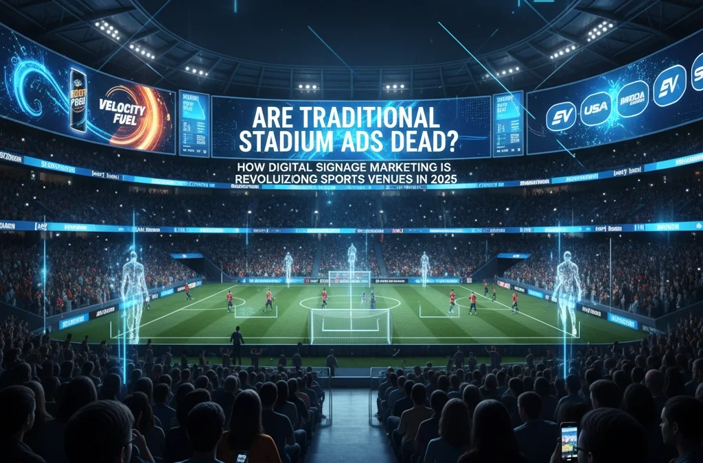 Digital Signage Marketing in 2025: Future-Proof Strategies Transforming Sports Venues