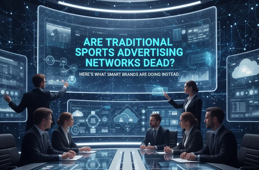 Are Traditional Sports Advertising Networks Dead? Here's What Smart Brands Are Doing Instead
